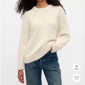 100% Cotton Creamy Sweater